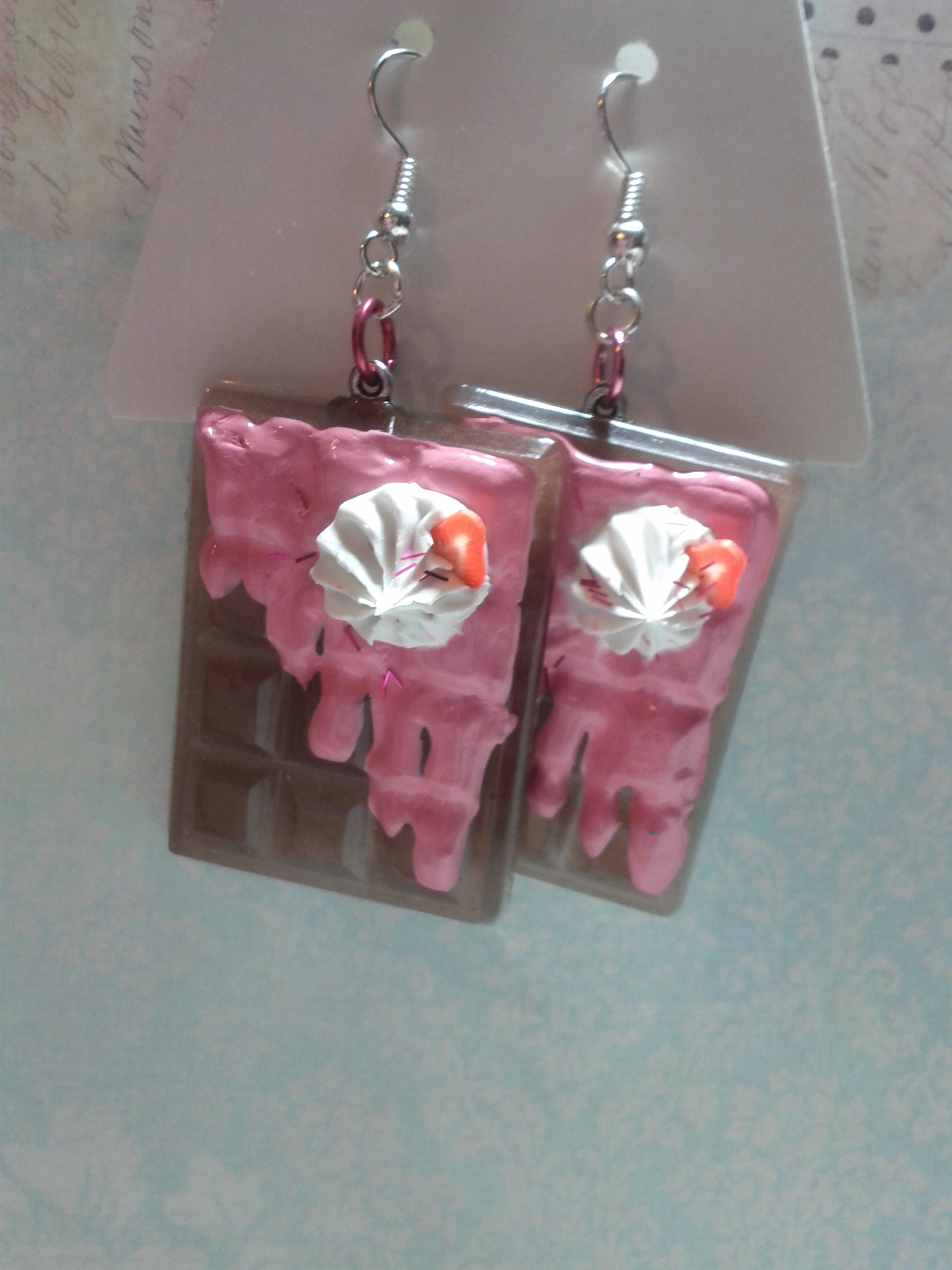 Chocolate Bar Earrings on Storenvy
