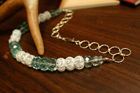 The Canyon of the Crescent Moon Necklace