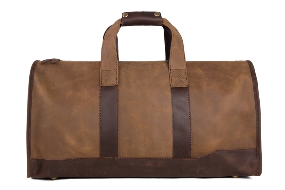 leather duffle bag for travelling