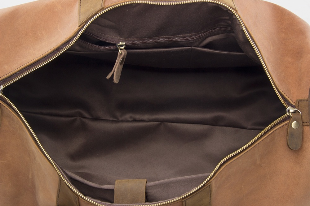 leather duffle bag for travelling