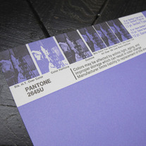Vintage PANTONE® Poster - 2645U