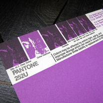 Vintage PANTONE® Poster - 252U