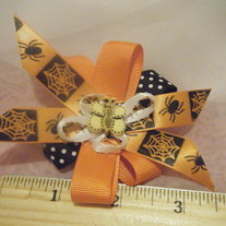 Halloween bow
