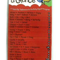 Baby Signs® Signs at a Glance Flip Guide