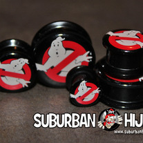 Ghostbusters Double Flat Flare Screw Fit Plug