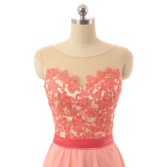 Peach Bridesmaid Dresses
