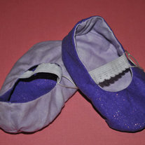 Purple Reversible Mary Janes