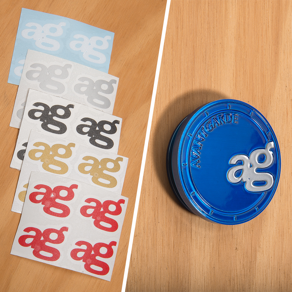 Vinyl Logo for Center Cap (4Pack) · Avant Garde Wheels · Online Store