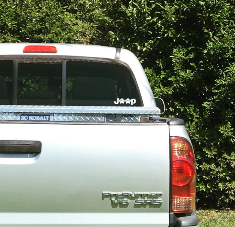 Dog Friendly Jeep Decal Black Shepherd Graphics