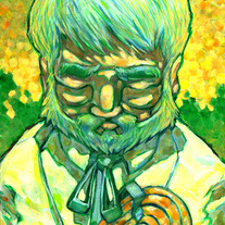 Old Man Lolli - 9" x 18" print