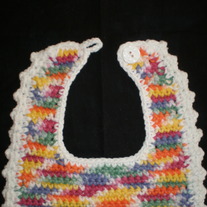 Baby Bib Crayon Colors