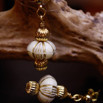 Golden Lantern Atlantic Dangle Earrings