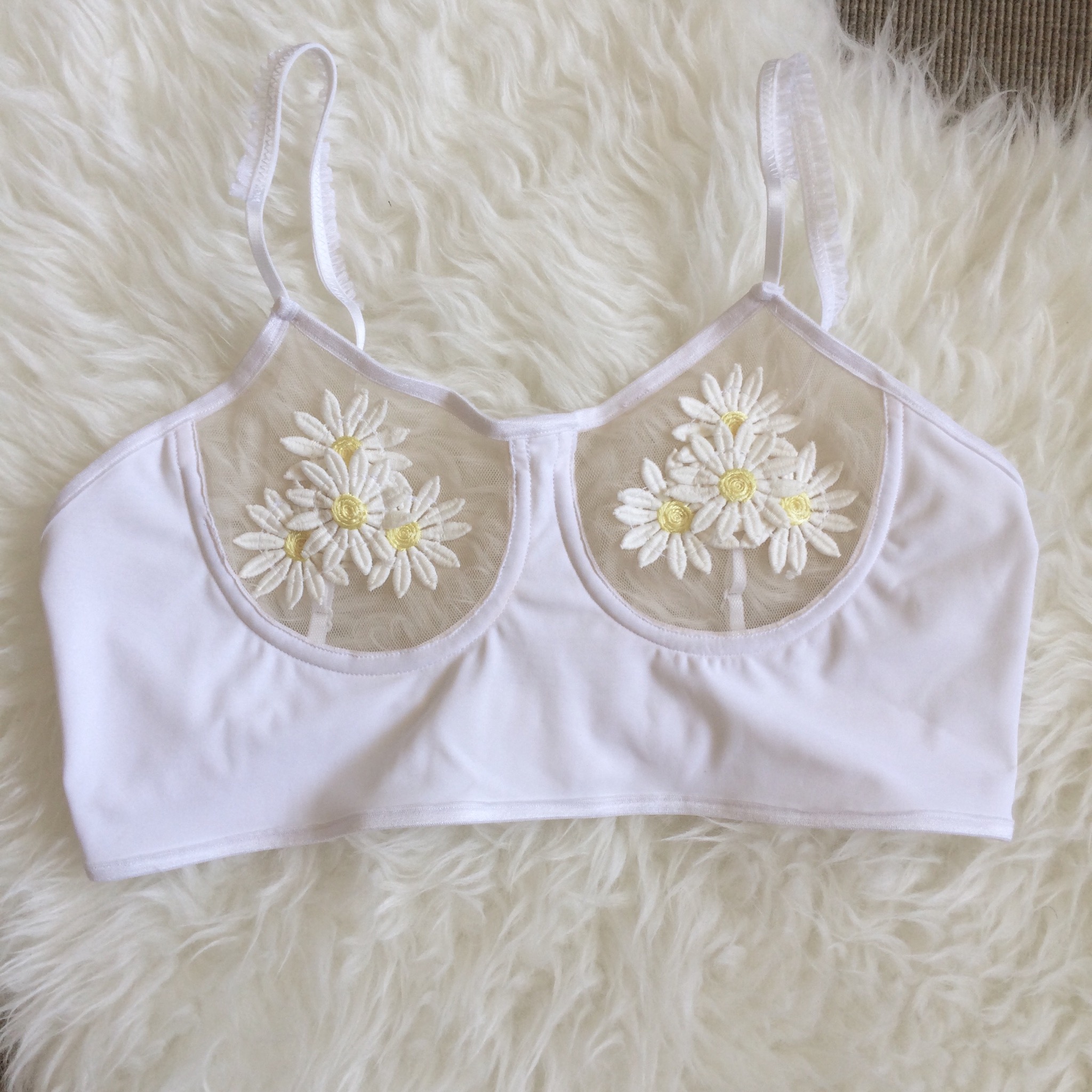 Summer Blossom Underwire Bra on Storenvy