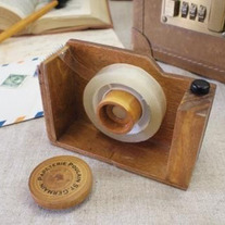 Wood Camera Tape Dispenser - Thumbnail 3