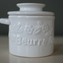 {country french butter crock}