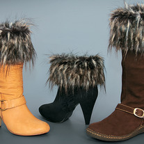 Raccoon "Faux Fur" Boot Topper