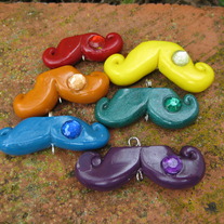 Mustache Charm (Various Colors)