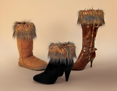 Porcupine "Faux Fur" Boot Topper