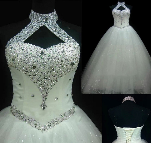 Wd41 Ball Gown Beading Plus Size Wedding Dresses Wedding Dress