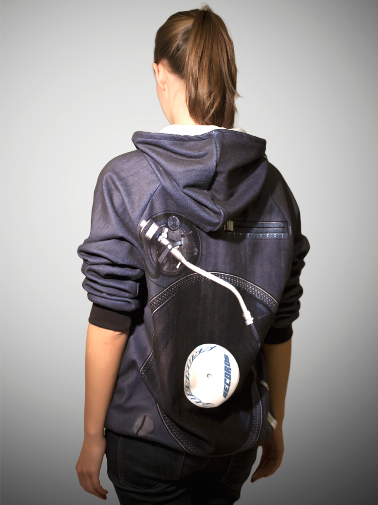 Unisex Hoodie "PP Turntable" on Storenvy