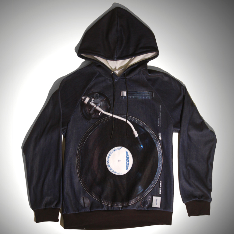 Unisex Hoodie "PP Turntable" on Storenvy