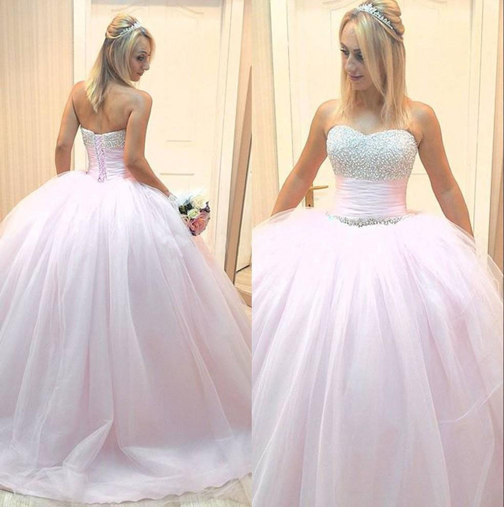 Beading Ball Gown Wedding Dress