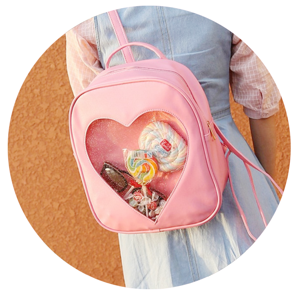 Heart Cutout Backpack (6 Colors) on Storenvy