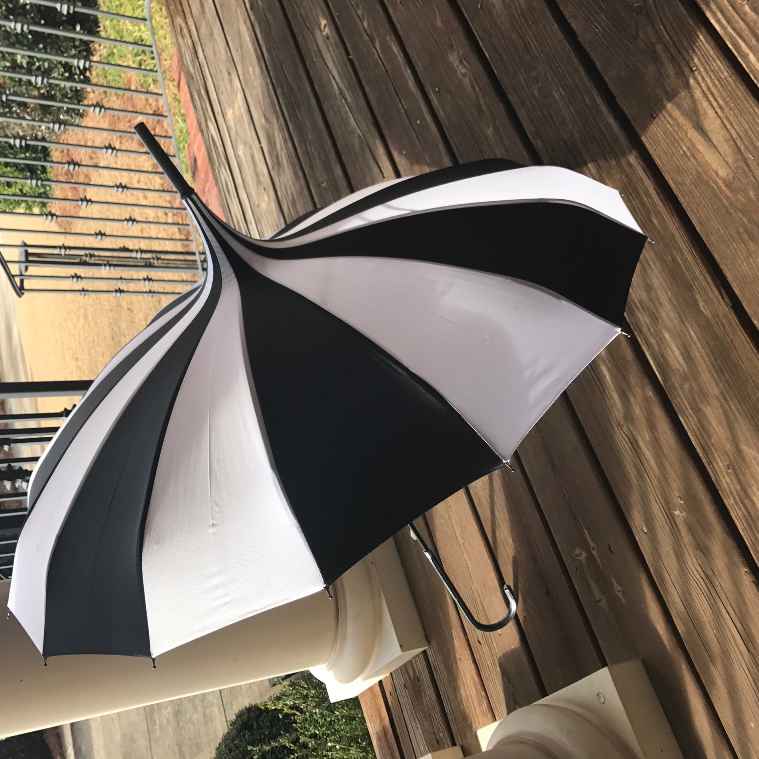 Pagoda Umbrella Striped · Milton's Emporium · Online Store Powered by