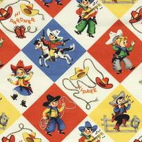 1/2 Yard-Retro Yippee CX1486