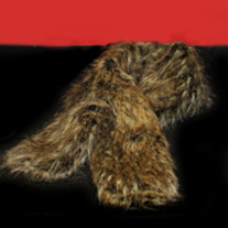 Raccoon Faux Fur Scarf