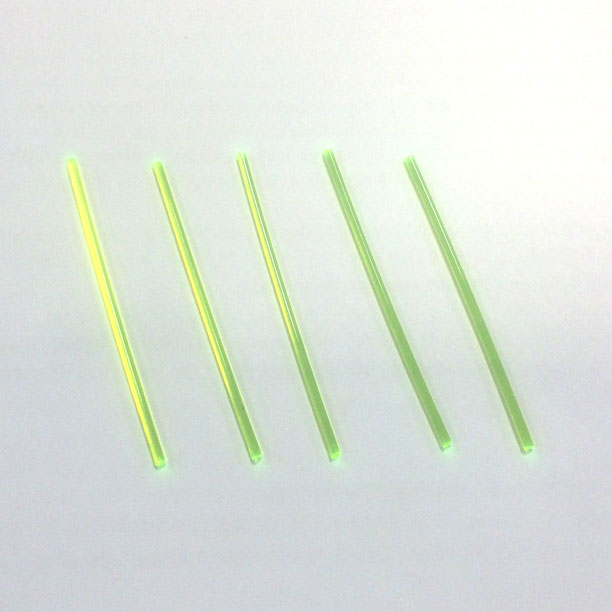 Fluorescent Acrylic Rods (Set of 5) · Recreator Studios · Online Store