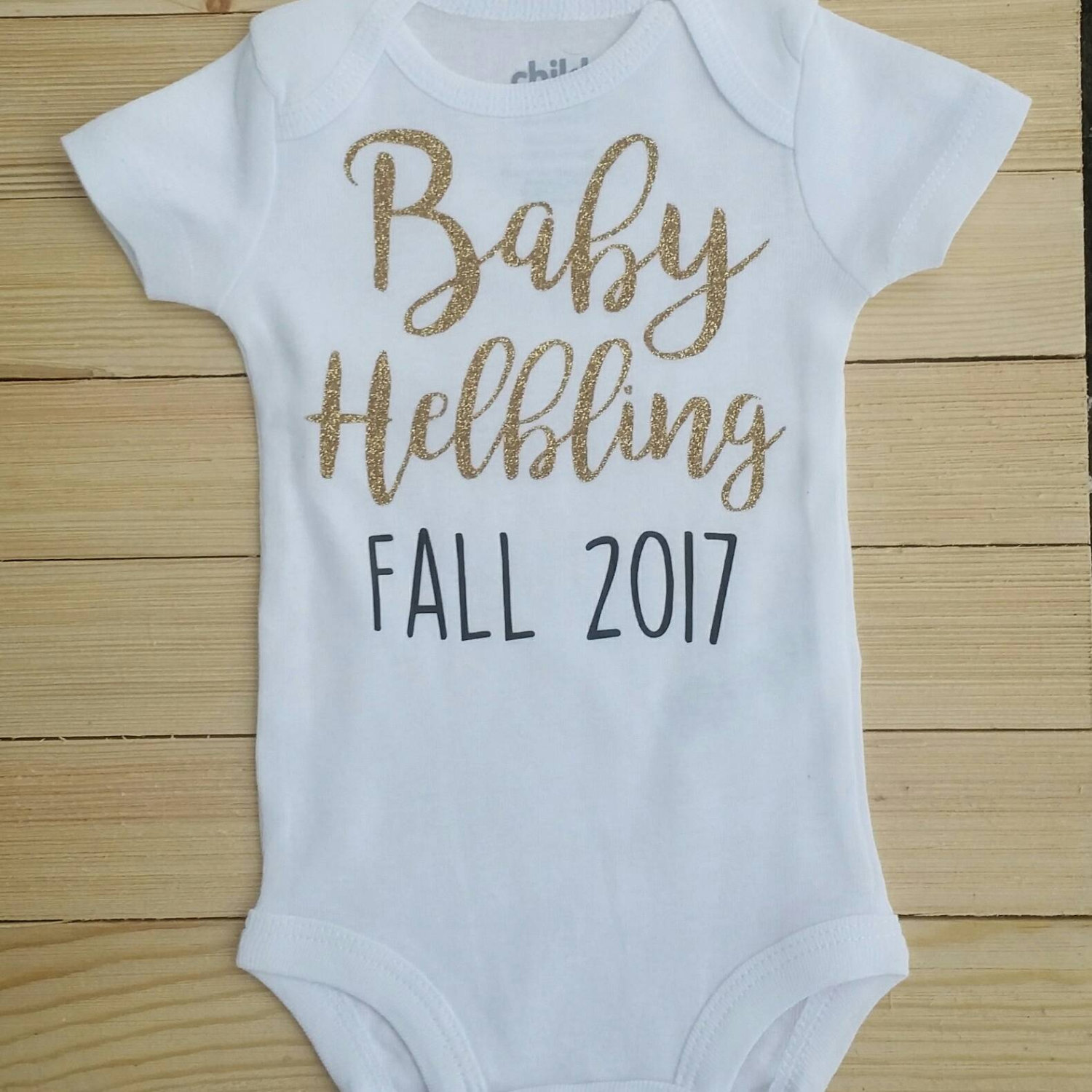 Pregnancy Announcement Onesie, Baby *Last Name*, Baby Last Name Onesie