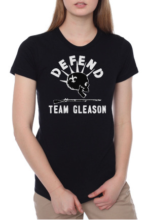 Defend Team Gleason Ladies T-shirts