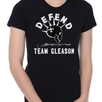 Defend Team Gleason Ladies T-shirts