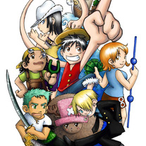 One Piece Print