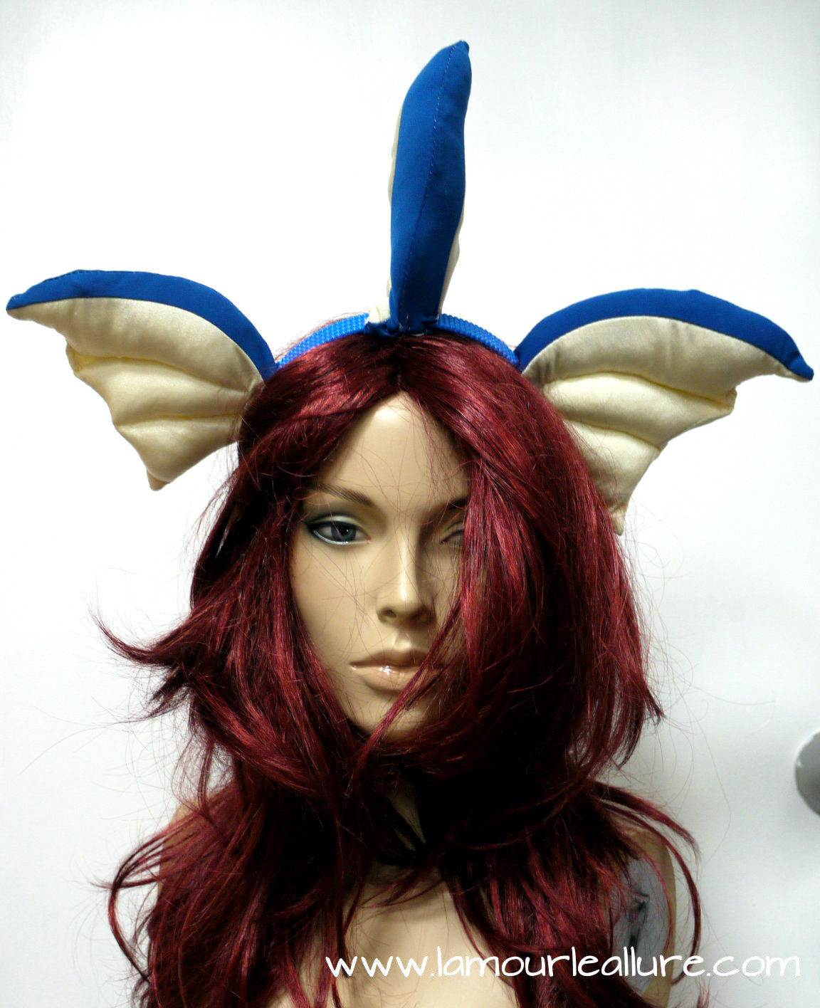 Vaporeon Pokemon Ear Headband Cosplay Dance Costume Rave Bra Rave Wear