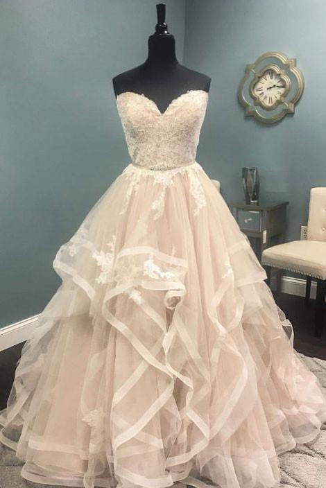 Champagne Wedding Dresses