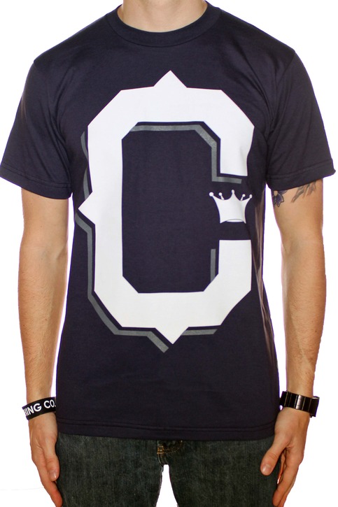 C Logo Navy Tee