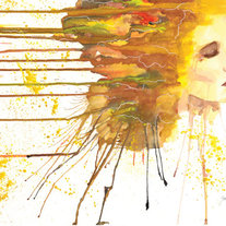 Amber is the Color of Your Energy - Art Print
