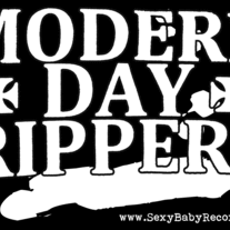 MODERN DAY RIPPERS "Iron Cross Logo" Sticker (Catalog #: STI-06)