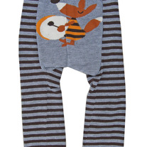 Fox with Drum Legging Pants