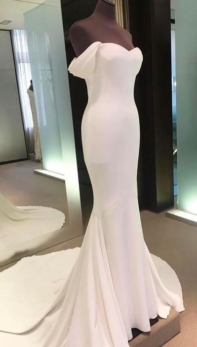 off white prom dress