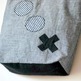 Black Linen - Tic Tac Toe Tote - Thumbnail 3