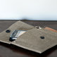 Eco Friendly 100% Natural Linen - Wallet - Thumbnail 1