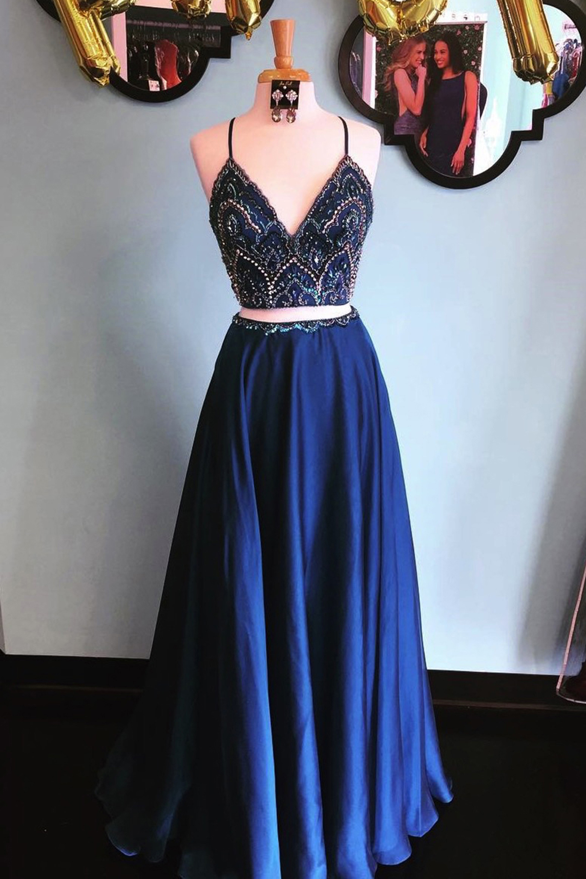 Blue Prom Dresses 2018