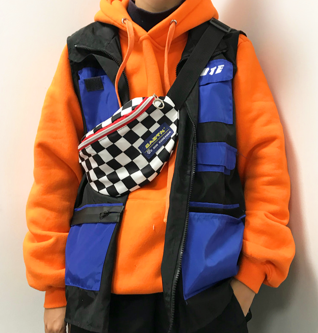 Free Shipping90s CHECKER FANNY PACK · NEW ARRIVAL · Online Store