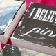 Subway Art Wall Hanging Canvas - I believe in Pink, Audrey Hepburn inspired - Thumbnail 3