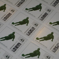 Sheet of 20 First Class "Don't Shrink" Stamps