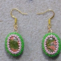Unakite Earrings