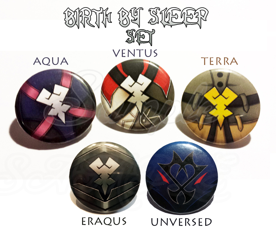 Kingdom Hearts Pins · Burning Artist · Online Store Powered by Storenvy